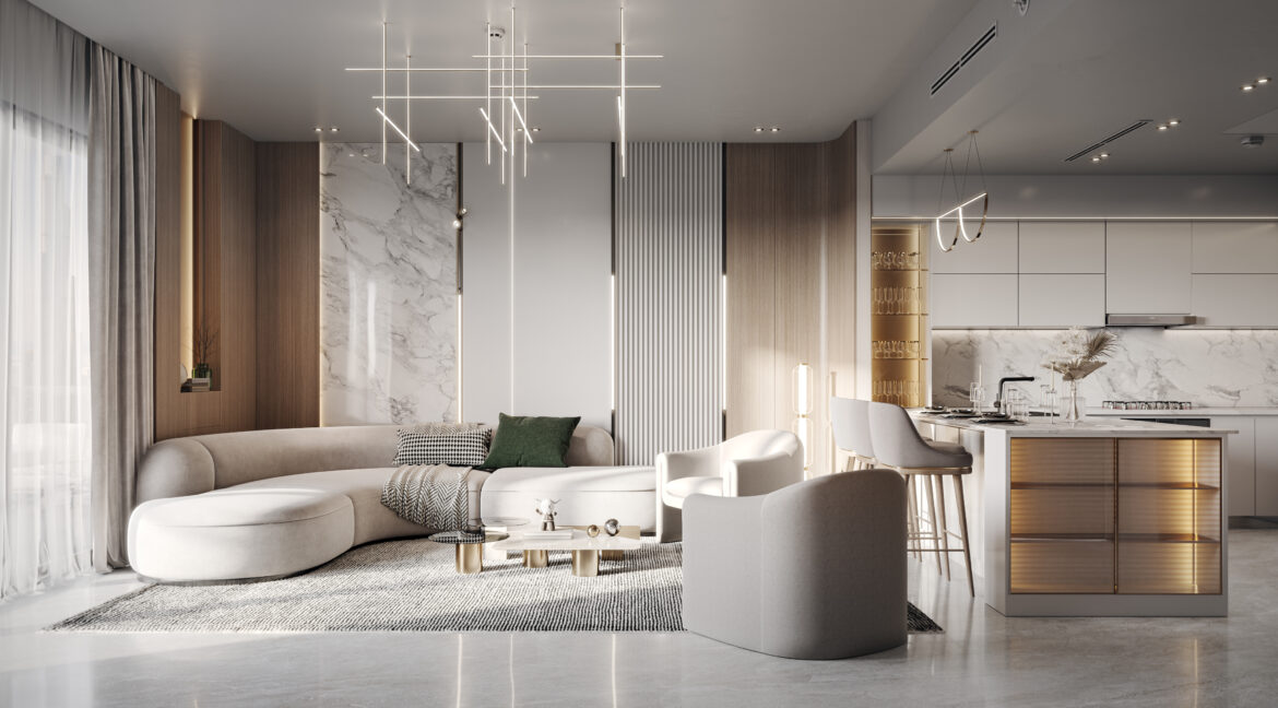 Binghatti Interior Render 2