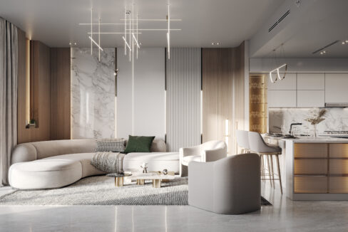 Binghatti Interior Render 2